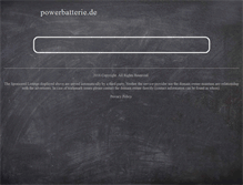 Tablet Screenshot of powerbatterie.de